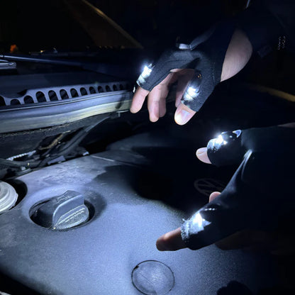 LED Flashlight Gloves