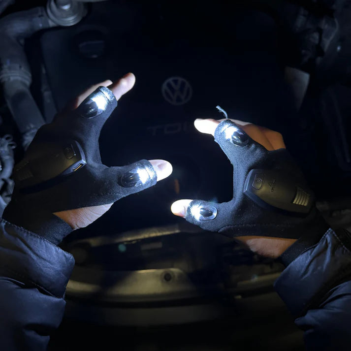 LED Flashlight Gloves