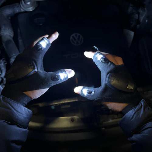 LED Flashlight Gloves