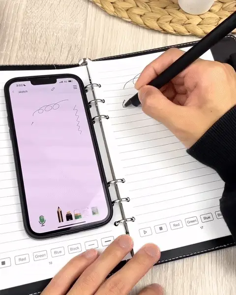 Set SmartPen und Buch 3
